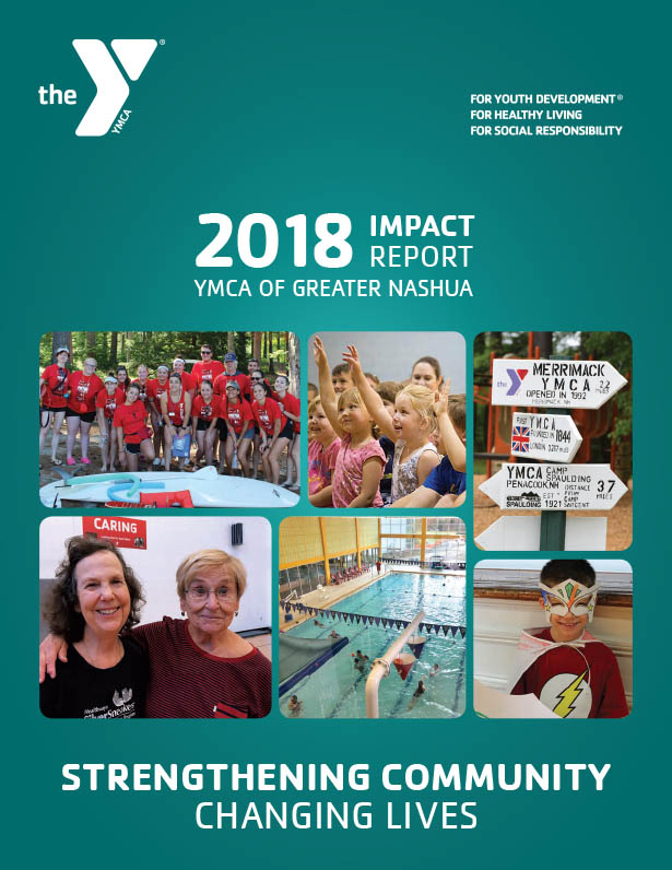 YMCA of Greater Nashua, 2018 Annua Report, 2018 Impact Report
