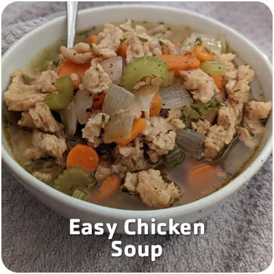 Nutrition Month - Easy Chicken Soup Recipe
