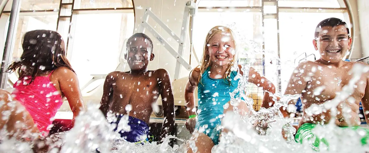 Kids Splashing