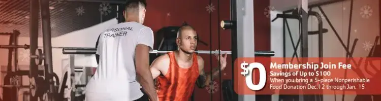 Winter Member Promotion, $0 Join Fee Deal