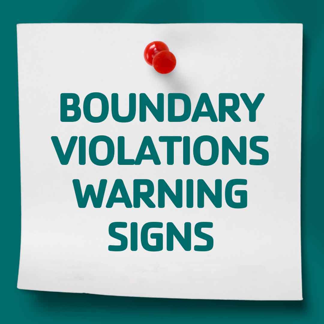 YMCA of Greater Nashua, Boundary Violations and Warning signs