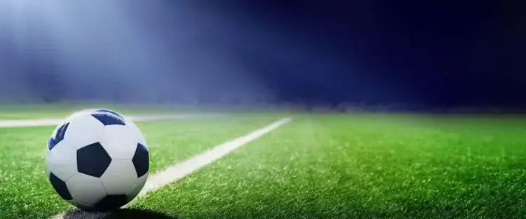 Soccer Ball on Soccer Field