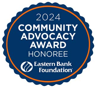 asternBank Community Advocacy Award Seal