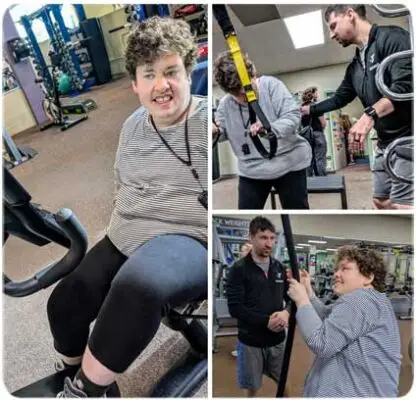 Betsy McMahon Exercising