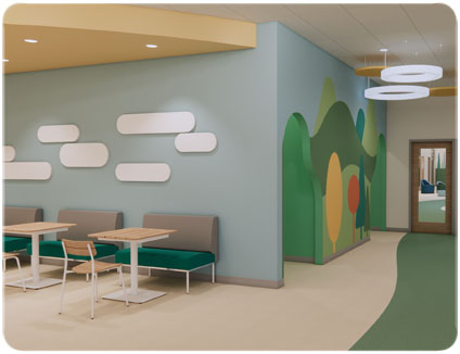 Rendering of EEC Hallway