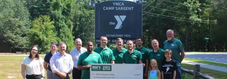 Dick's Sporting Goods Foundation Check Presentation